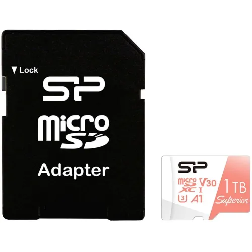 Флеш карта microSDXC 1TB Silicon Power SP001TBSTXDV3V20SP Superior w/o adapter