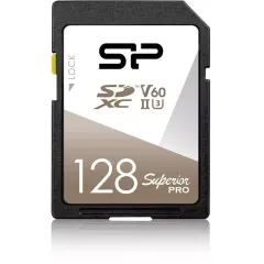 Флеш карта SDXC 128GB Silicon Power SP128GBSDXJV6V10 Superior Pro V60 w/o adapter