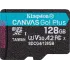 Флеш карта microSDXC 128GB Kingston SDCG4/128GBSP Canvas Go! Plus V30 A2 w/o adapter