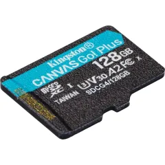Флеш карта microSDXC 128GB Kingston SDCG4/128GBSP Canvas Go! Plus V30 A2 w/o adapter