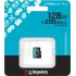 Флеш карта microSDXC 128GB Kingston SDCG4/128GBSP Canvas Go! Plus V30 A2 w/o adapter