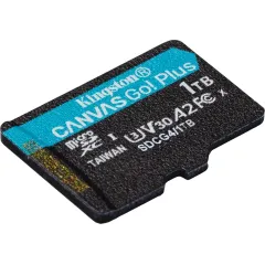 Флеш карта microSDXC 1TB Kingston SDCG4/1TB Canvas Go! Plus V10 A2 + adapter