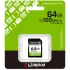 Флеш карта SDXC 64GB Kingston SDS3/64GB Canvas Select Plus V10 w/o adapter