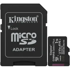 Флеш карта microSDXC 1TB Kingston SDCS3/1TB Canvas Select Plus V30 A1 + adapter