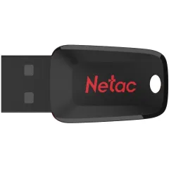 Флеш Диск Netac 16Gb U197 NT03U197N-016G-20BK USB2.0 черный/красный