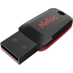 Флеш Диск Netac 16Gb U197 NT03U197N-016G-20BK USB2.0 черный/красный