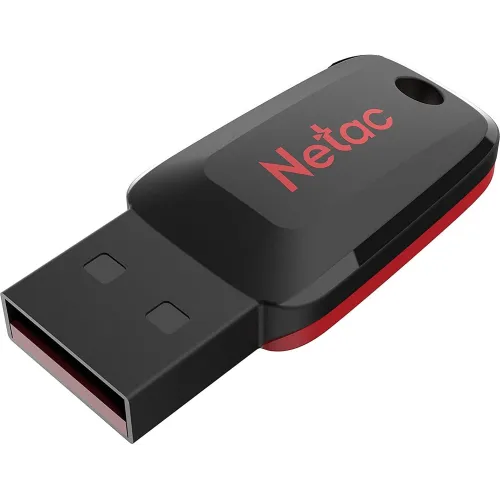 Флеш Диск Netac 16Gb U197 NT03U197N-016G-20BK USB2.0 черный/красный