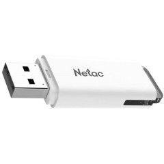 Флеш Диск Netac 16Gb U185 NT03U185N-016G-20WH USB2.0 белый