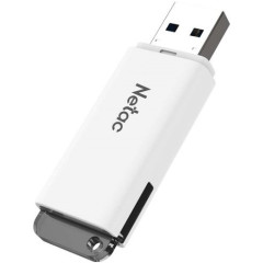 Флеш Диск Netac 16Gb U185 NT03U185N-016G-20WH USB2.0 белый
