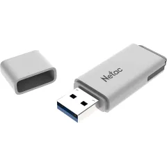 Флеш Диск Netac 8Gb U185 NT03U185N-008G-20WH USB2.0 белый