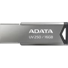Флеш Диск A-Data 16Gb UV250 AUV250-16G-RBK USB2.0 серебристый