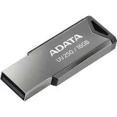 Флеш Диск A-Data 16Gb UV250 AUV250-16G-RBK USB2.0 серебристый