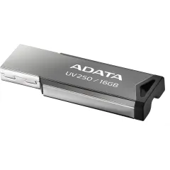 Флеш Диск A-Data 16Gb UV250 AUV250-16G-RBK USB2.0 серебристый