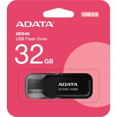 Флеш Диск A-Data 32Gb UV240 AUV240-32G-RBK USB2.0 черный