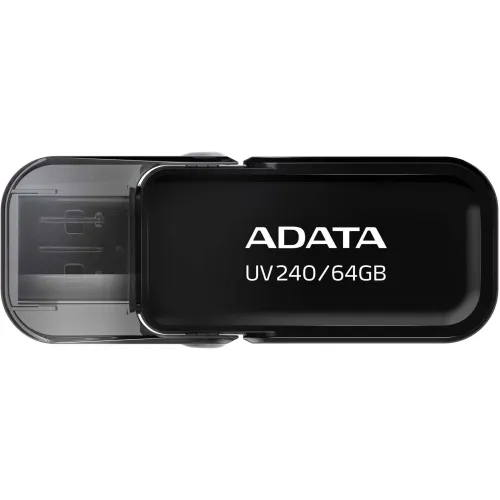 Флеш Диск A-Data 64Gb UV240 AUV240-64G-RBK USB2.0 черный