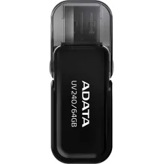 Флеш Диск A-Data 64Gb UV240 AUV240-64G-RBK USB2.0 черный