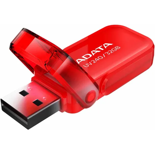 Флеш Диск A-Data 32Gb UV240 AUV240-32G-RRD USB2.0 красный