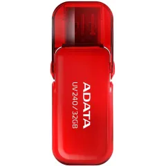 Флеш Диск A-Data 32Gb UV240 AUV240-32G-RRD USB2.0 красный