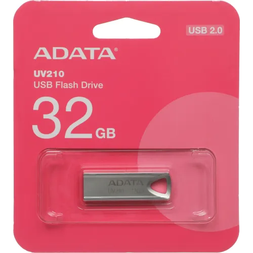 Флеш Диск A-Data 32Gb UV210 AUV210-32G-RGD USB2.0 золотистый