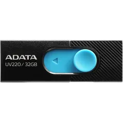 Флеш Диск A-Data 32Gb UV220 AUV220-32G-RBKBL USB2.0 черный/синий
