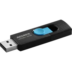 Флеш Диск A-Data 32Gb UV220 AUV220-32G-RBKBL USB2.0 черный/синий