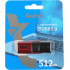 Флеш Диск Netac 512Gb U182 NT03U182N-512G-30RE USB3.0 красный/черный