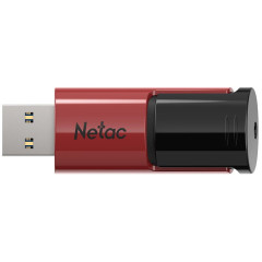 Флеш Диск Netac 512Gb U182 NT03U182N-512G-30RE USB3.0 красный/черный