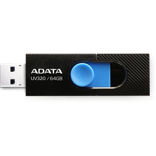 Флеш Диск A-Data 64Gb UV320 AUV320-64G-RBKBL USB3.2 черный