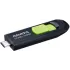 Флеш Диск A-Data 128Gb Type-C UC300 ACHO-UC300-128G-RBK/GN USB3.2 черный/зеленый