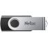 Флеш Диск Netac 128GB U505 NT03U505N-128G-20BK USB2.0 черный/серебристый