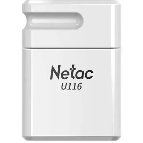 Флеш Диск Netac 4GB U116 NT03U116N-004G-20WH USB2.0 белый