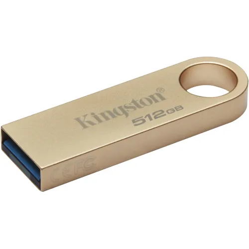 Флеш Диск Kingston 512GB DataTraveler SE9 DTSE9G3/512GB USB3.0 золотистый