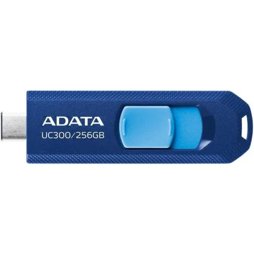 Флеш Диск A-Data 256GB Type-C UC300 ACHO-UC300-256G-RNB/BU USB3.2 синий/голубой