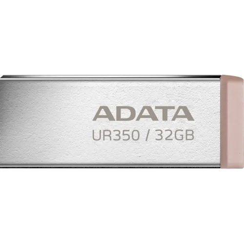 Флеш Диск A-Data 32GB UR350 UR350-32G-RSR/BG USB3.2 серебристый/коричневый
