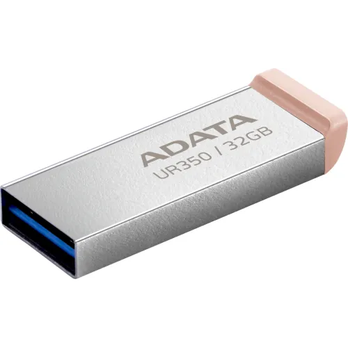 Флеш Диск A-Data 32GB UR350 UR350-32G-RSR/BG USB3.2 серебристый/коричневый