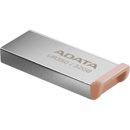Флеш Диск A-Data 32GB UR350 UR350-32G-RSR/BG USB3.2 серебристый/коричневый