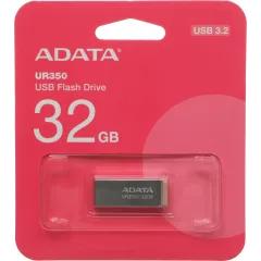 Флеш Диск A-Data 32GB UR350 UR350-32G-RSR/BG USB3.2 серебристый/коричневый