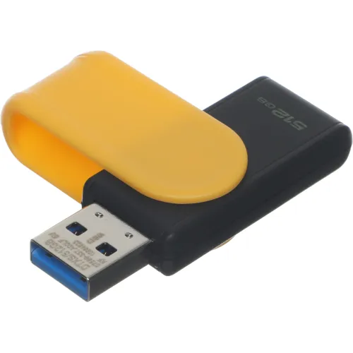 Флеш Диск Kingston 512GB DataTraveler Exodia S DTXS/512GB USB3.0 желтый/черный