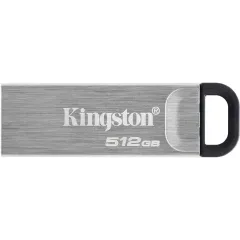 Флеш Диск Kingston 512GB DataTraveler Kyson DTKN/512GB USB3.0 серебристый/черный