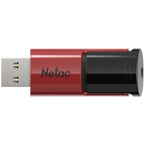 Флеш Диск Netac 64GB U182 NT03U182N-064G-32RE USB3.2 красный/черный