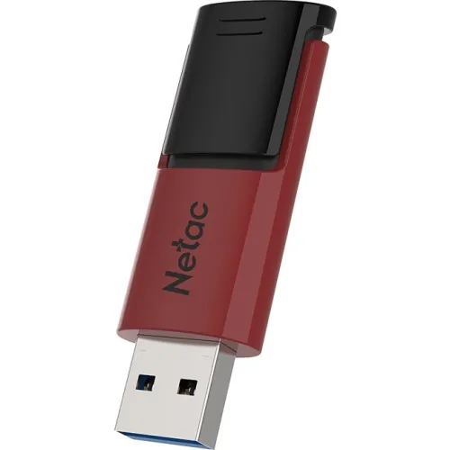 Флеш Диск Netac 64GB U182 NT03U182N-064G-32RE USB3.2 красный/черный