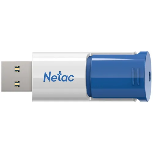 Флеш Диск Netac 64GB U182 NT03U182N-064G-32BL USB3.2 синий/белый