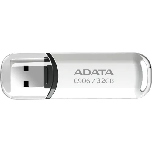 Флеш Диск A-Data 32Gb Classic C906 AC906-32G-RWH USB2.0 белый