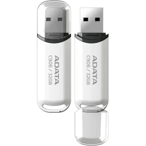 Флеш Диск A-Data 32Gb Classic C906 AC906-32G-RWH USB2.0 белый