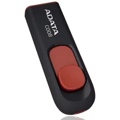 Флеш Диск A-Data 16Gb Classic C008 AC008-16G-RKD USB2.0 красный/черный