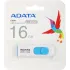 Флеш Диск A-Data 16Gb Classic C008 AC008-16G-RWE USB2.0 белый/синий