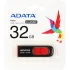 Флеш Диск A-Data 32Gb Classic C008 AC008-32G-RKD USB2.0 красный/черный