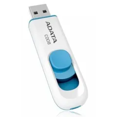Флеш Диск A-Data 64GB Classic C008 AC008-64G-RWE USB2.0 синий/белый