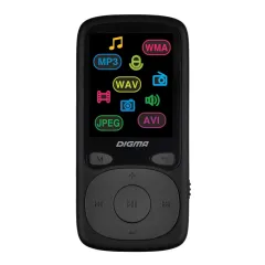 Плеер Hi-Fi Flash Digma B4 8Gb черный/1.8"/FM/microSDHC