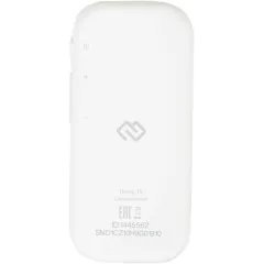 Плеер Hi-Fi Flash Digma T5 BT 16Gb белый/1.54"/FM/microSDHC